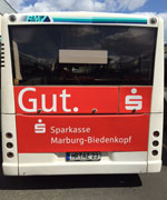 Buswerbung